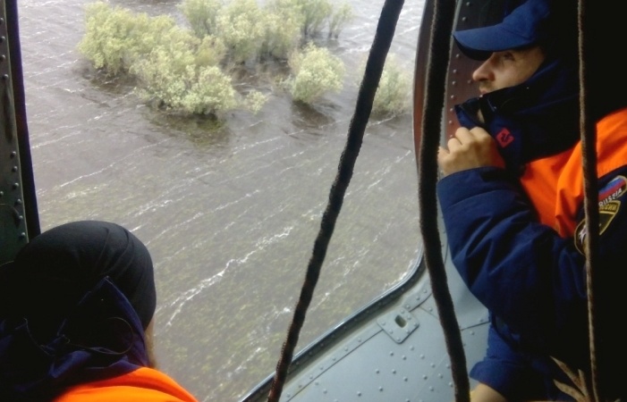 Спасатели нашли, предположительно, вертолет Ми-8, пропавший в ХМАО